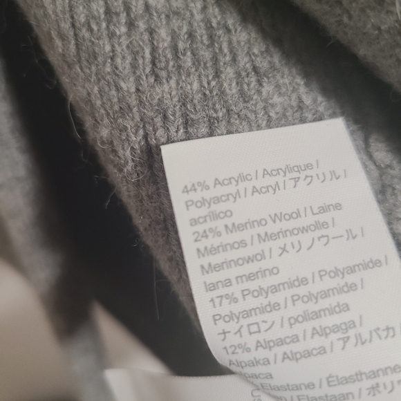 NWT J. Crew Gray Cocoon Sweater Blazer - Picture 4 of 7